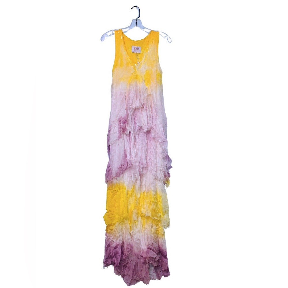 NWT_Women's Boho Chic Layered Maxi Dress_NWT